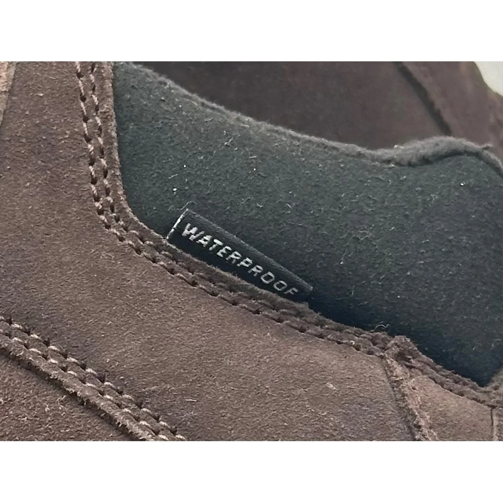 The North Face Snowfuse Waterproof Boots Mens 11 Coffee Brown TNF Black NEW